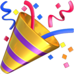Party Popper Emoji (U+1F389)